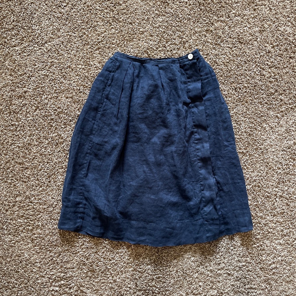 Alex Mill Kelsey skirt in linen size S